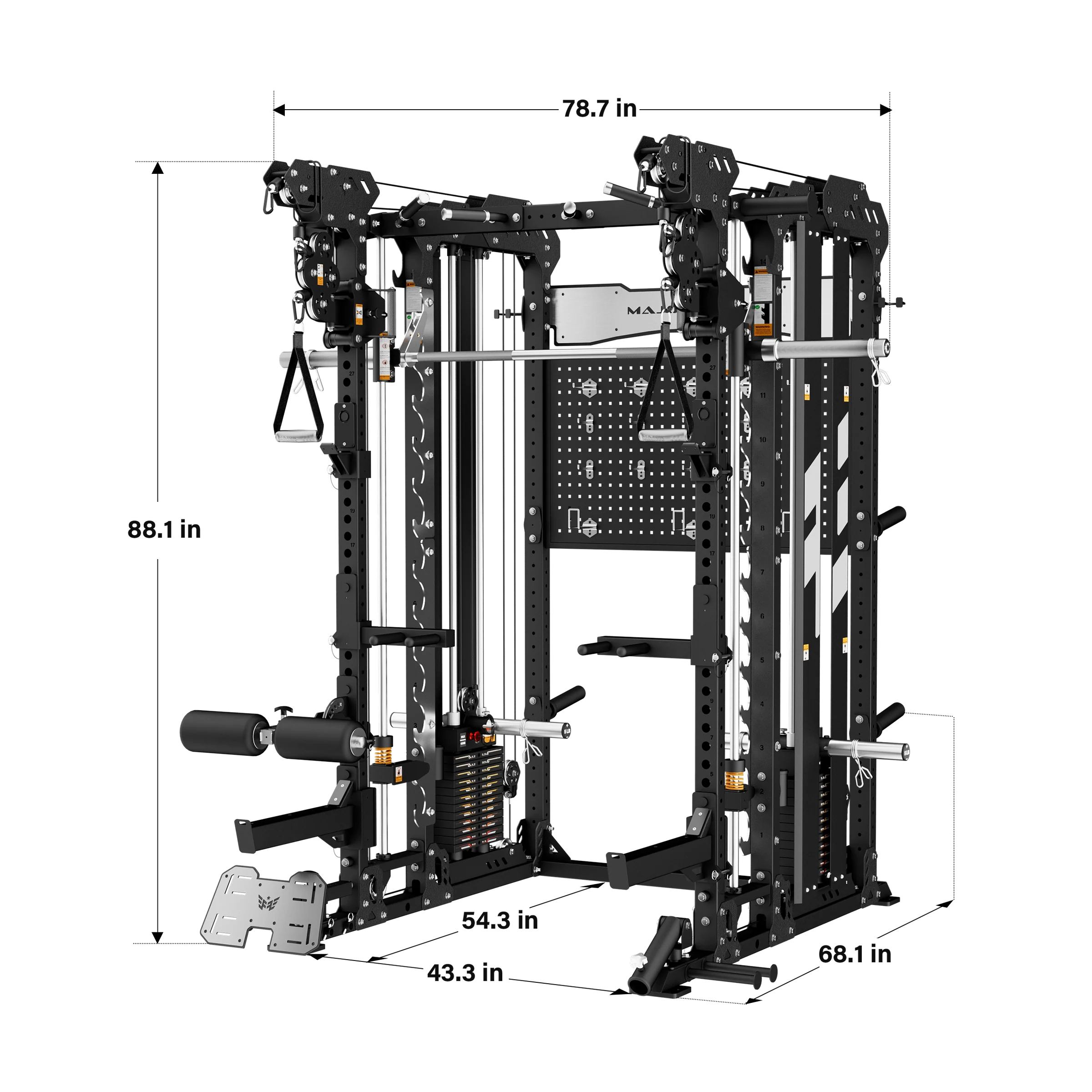 Major Fitness B17BL Flying Fortress All-In-One Smith Machine