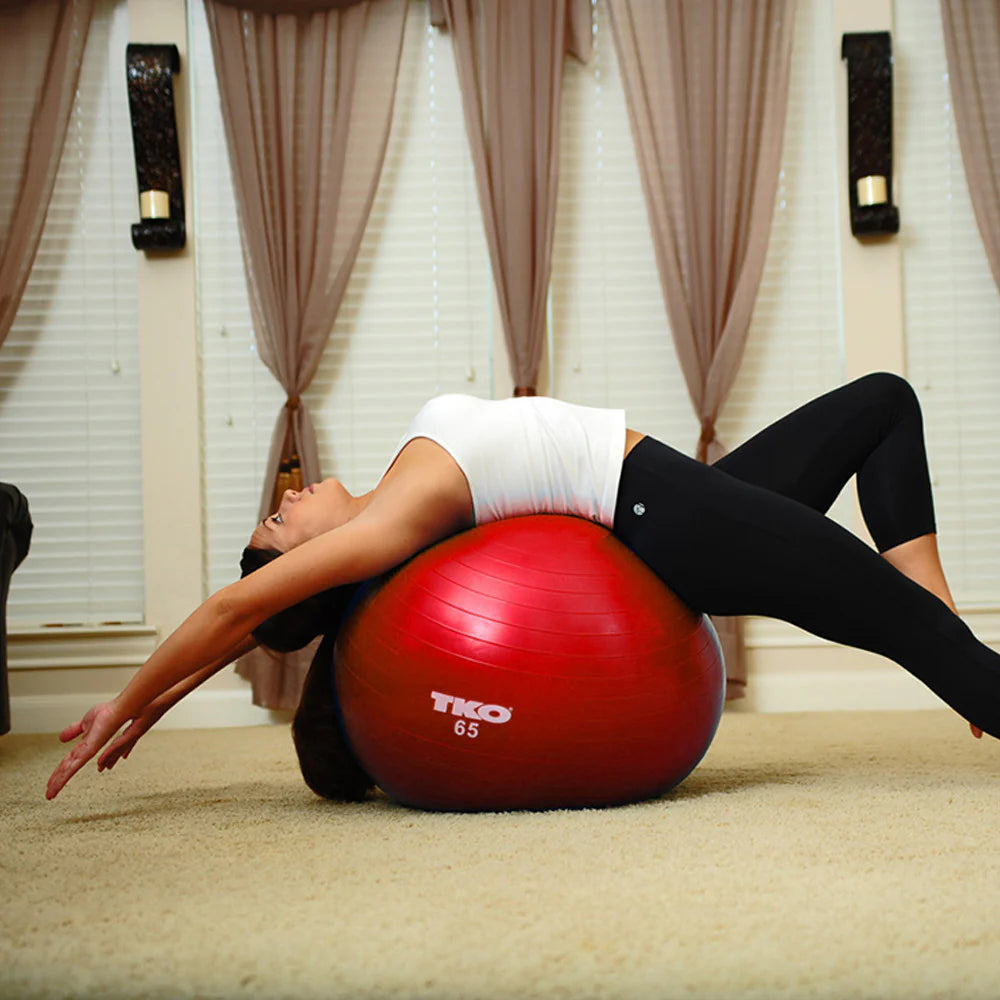 TKO 122FBP-RD-65 65 cm. Fitness Ball