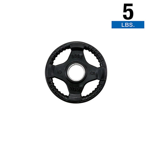 Body Solid ORT 10lb Oly Plate Black Grip