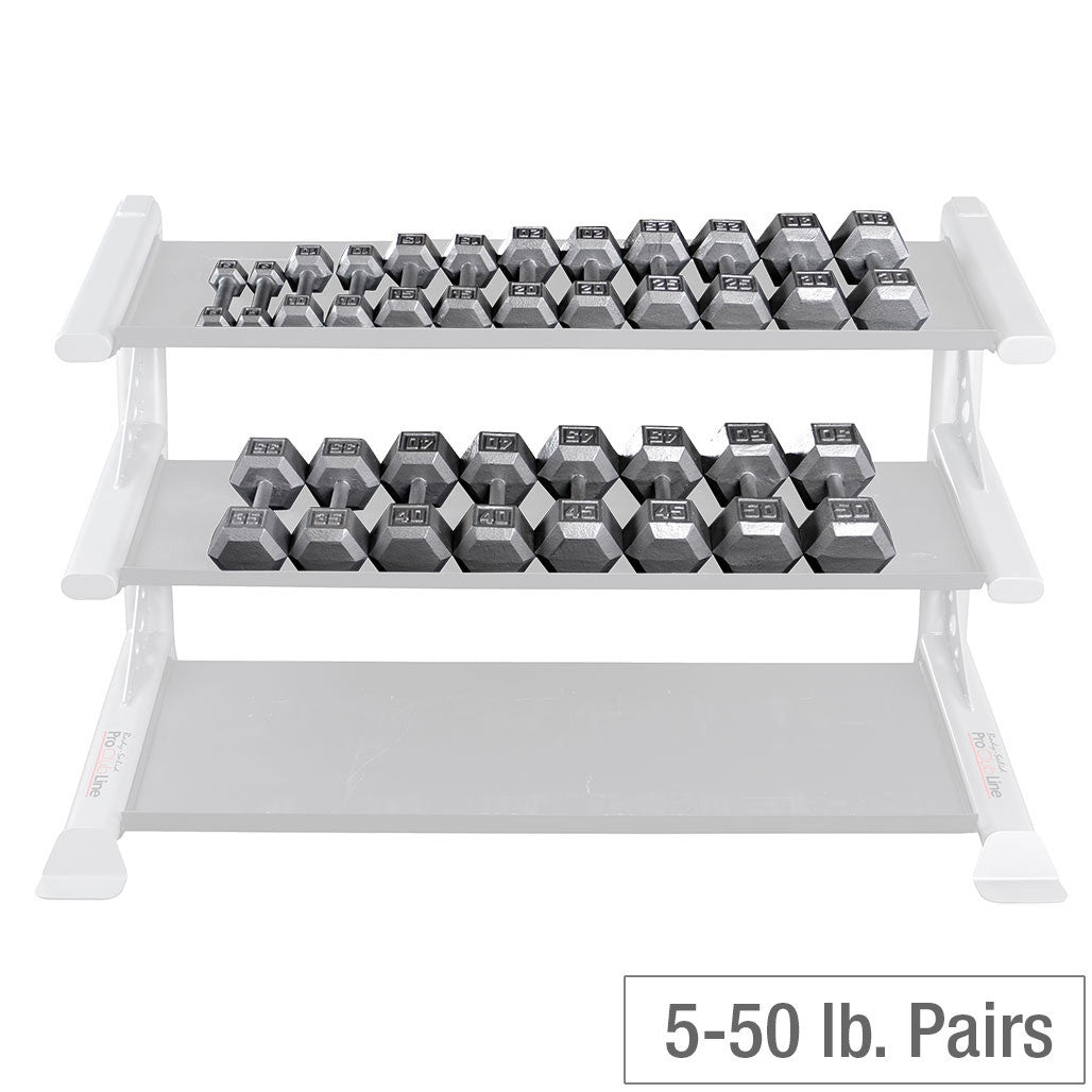 Body Solid SDX Dumbbell Cast Hex