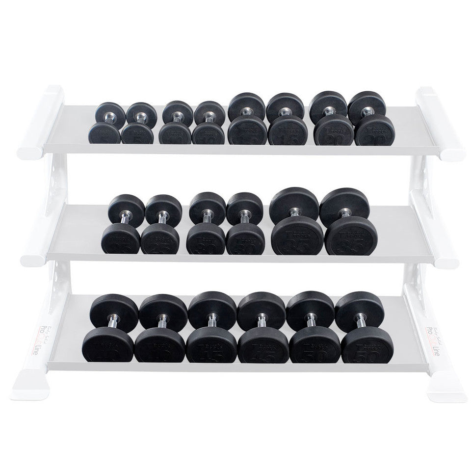 Body Solid SDP Round Rubber Dumbbell