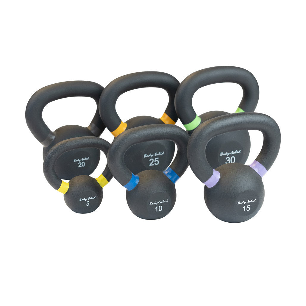 Body Solid KBR Powder Coat Kettlebell