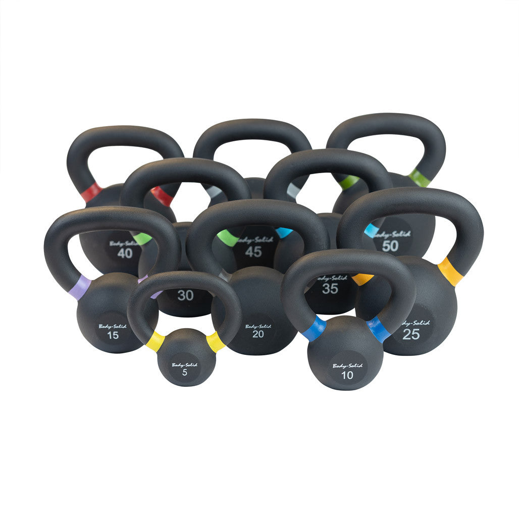 Body Solid KBR Powder Coat Kettlebell