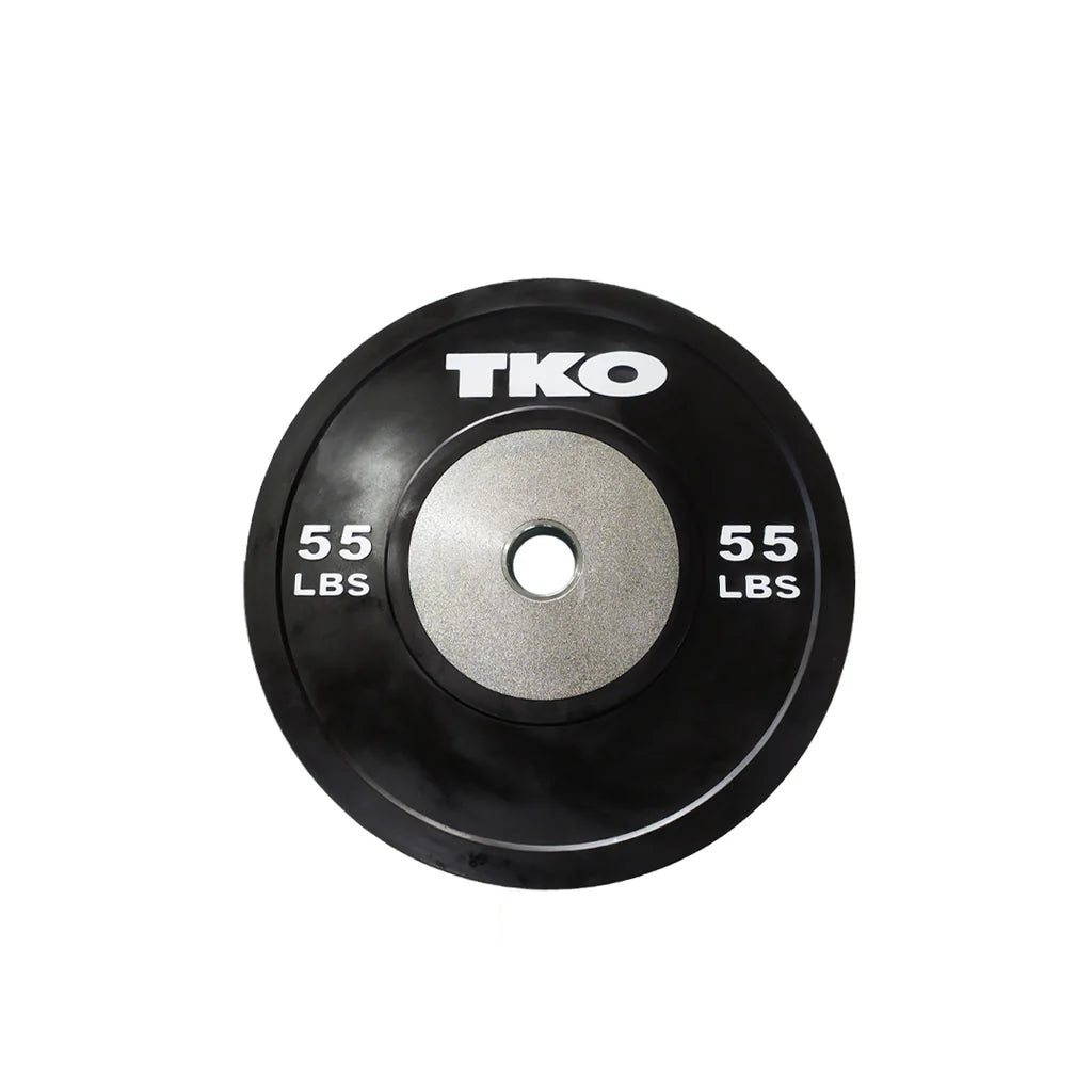 TKO C802CBP-BK-55 Custom 55lb Competition BUMPER PLATES