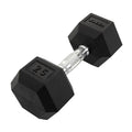 TKO Rubber Hex Dumbbells