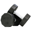 TKO 829TR-95lb Ten-Sided Dumbbell Pair