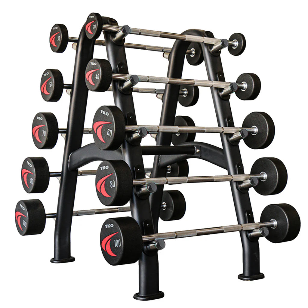 TKO 846BBR-BK Barbell Rack