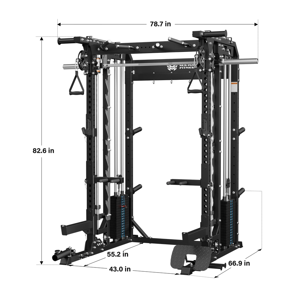 Major Fitness F22PRO-BK-V1 Pro Power Rack