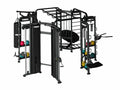 TKO 9900 Stretching+Boxing+Rebounder+Cables Station