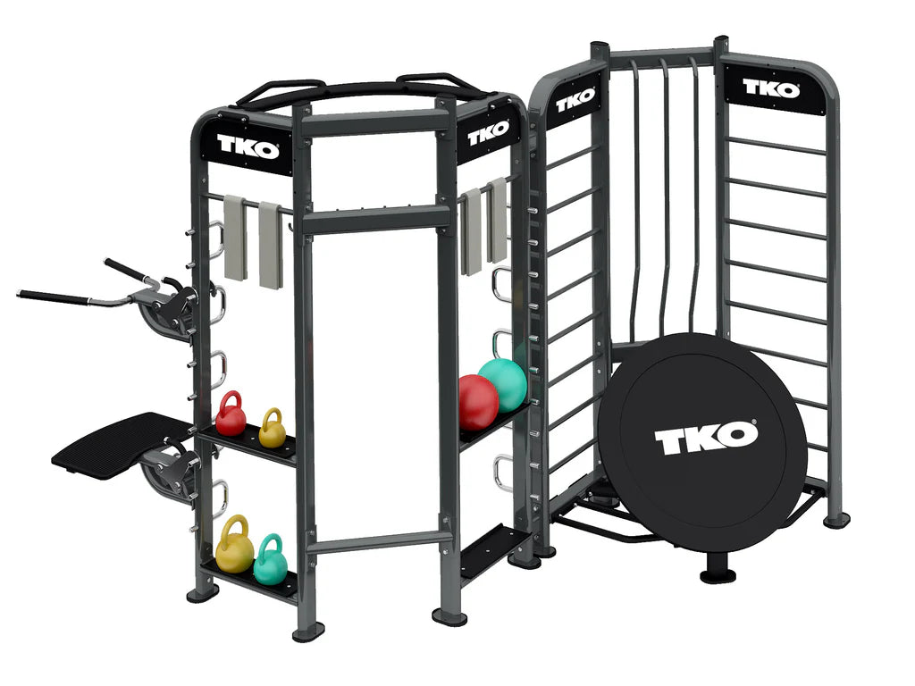 TKO 9905 Stretching+Rebounder Station