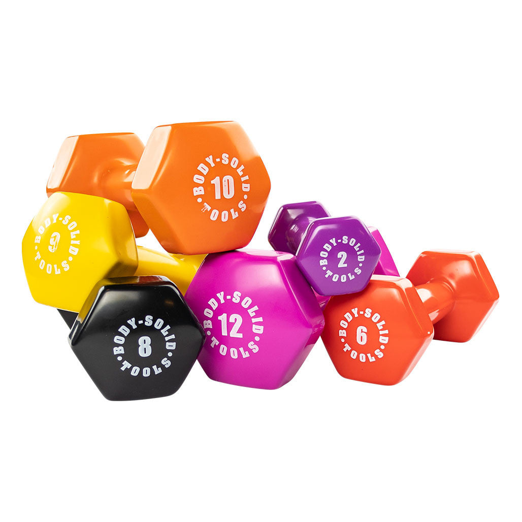 Body Solid Dumbbells Vinyl