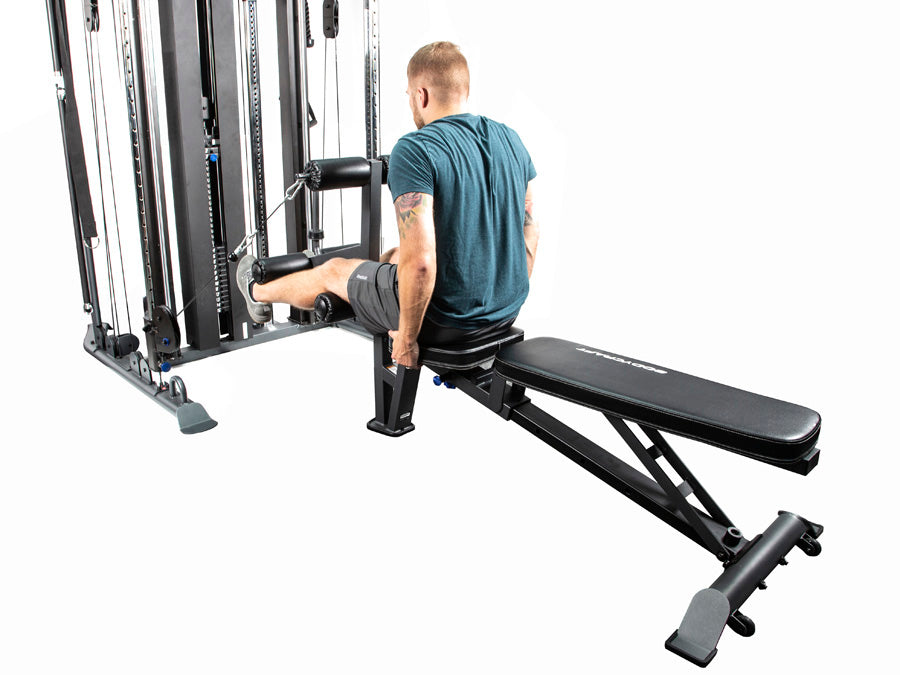 BODYCRAFT XFTBench F711 Leg Ext/Curl & F711CK