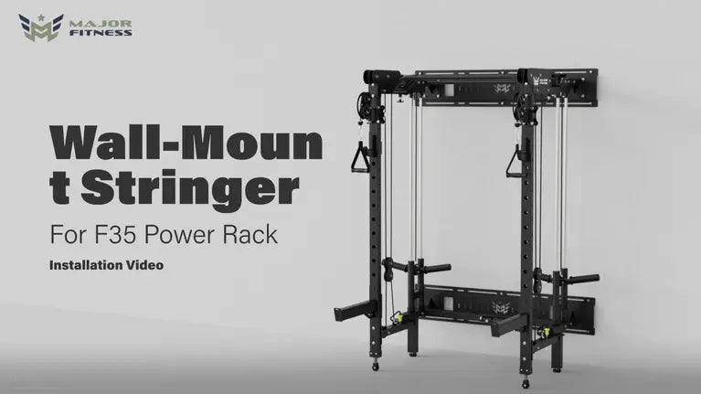 Major Fitness F35WMS F35 Series Wall Mount Stringer Black