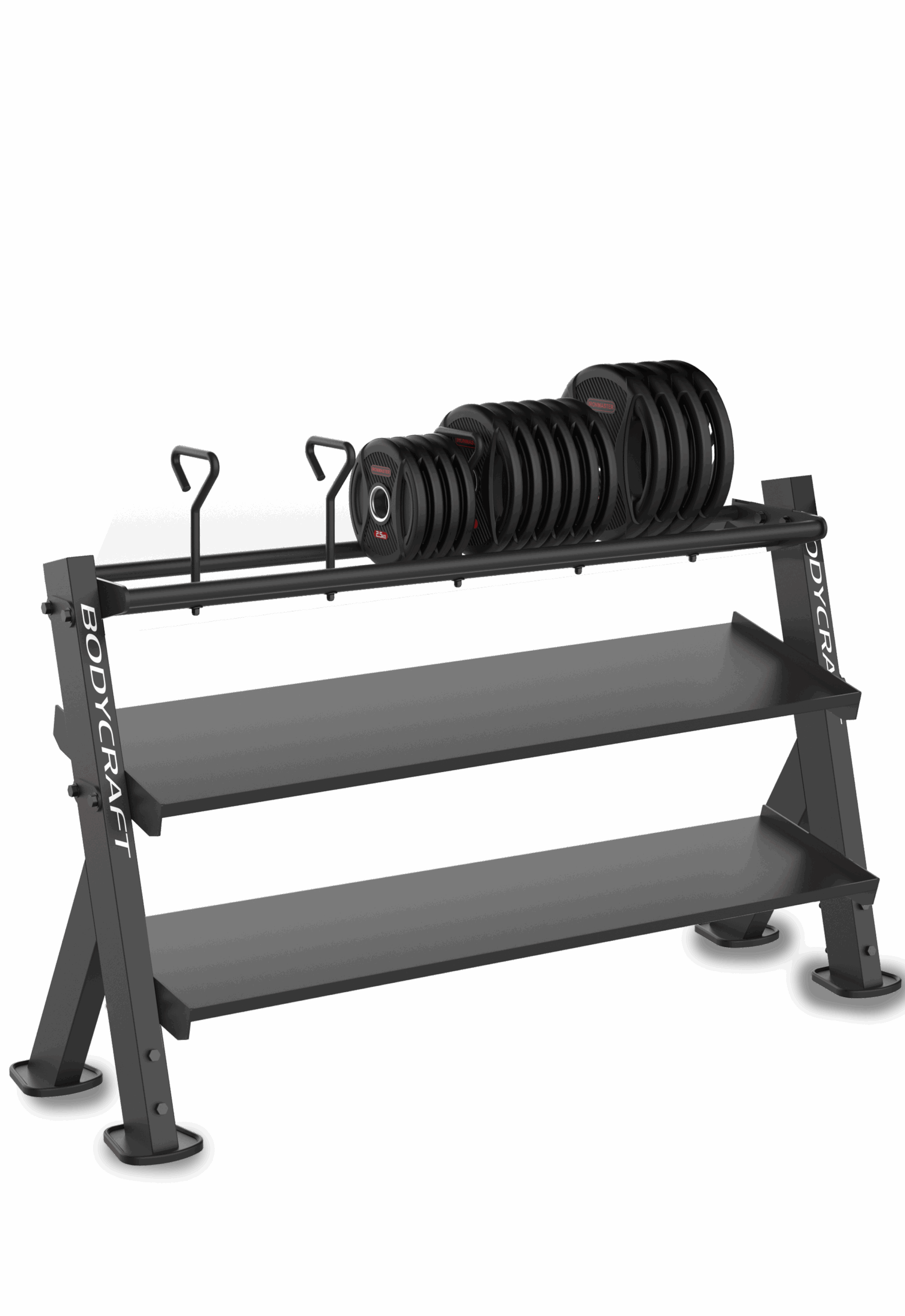 BODYCRAFT 60" Tray F540 Dumbbell Rack