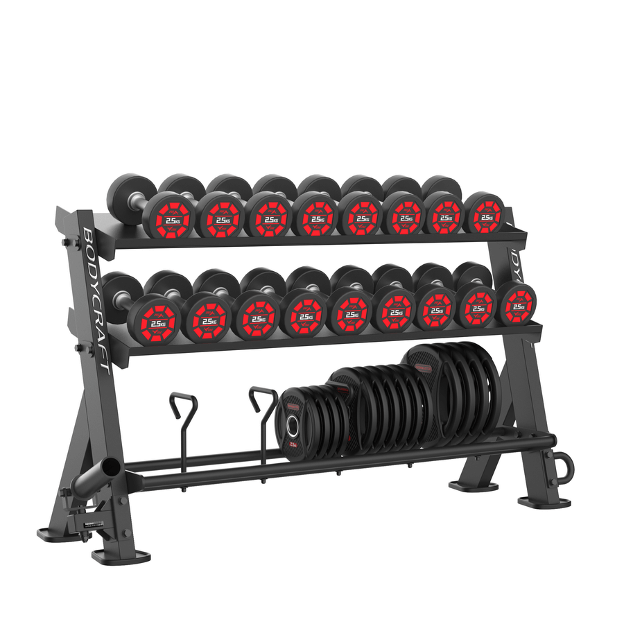BODYCRAFT 60" Plate Rack F540 Dumbbell Rack