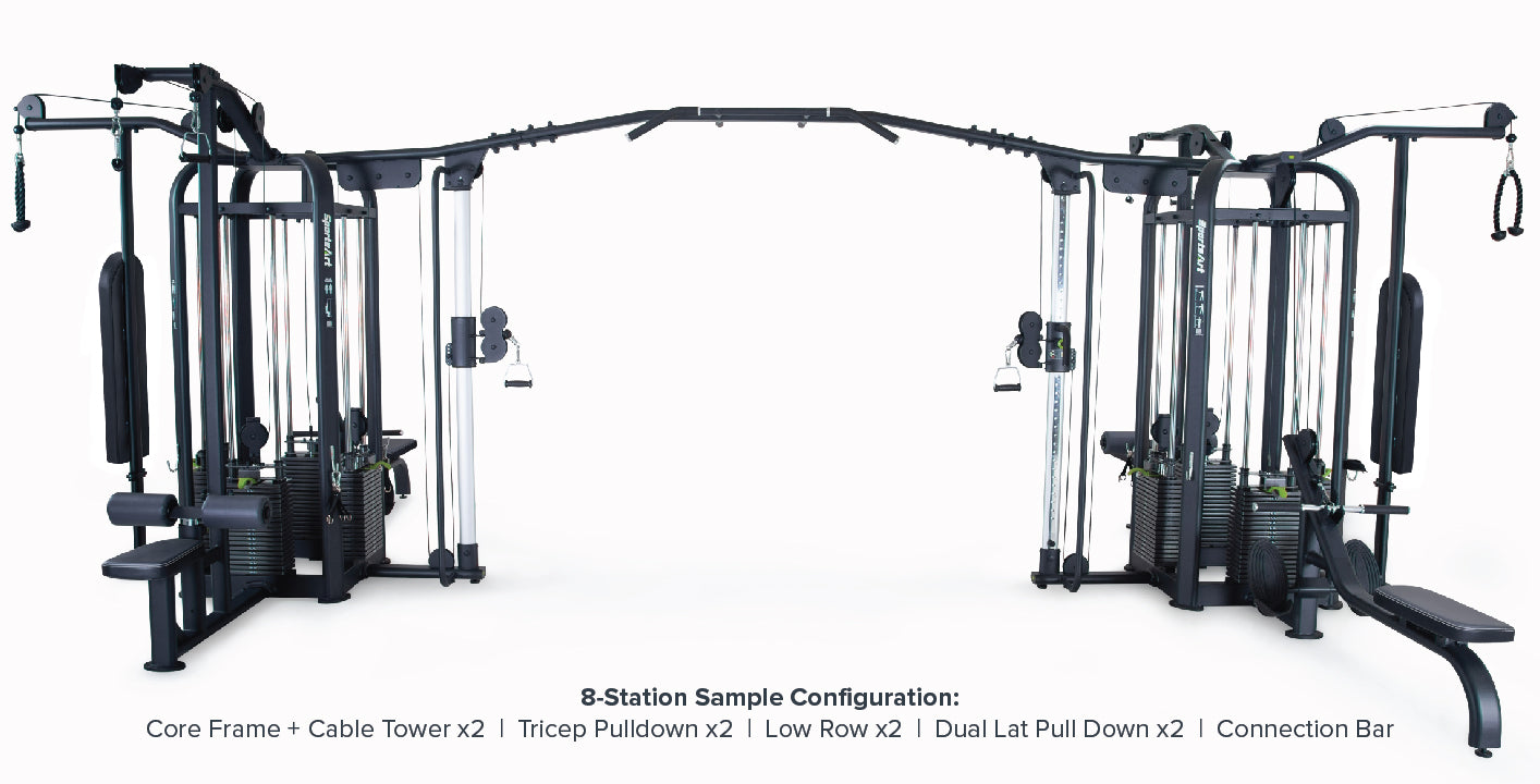 Sports Art MS-101 DUAL LAT PULLDOWN STATION