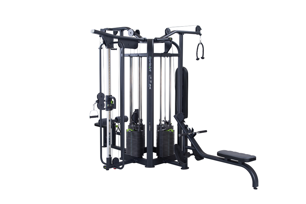 Sports Art MS-101 MAIN FRAME+CABLE TWR + TRICEP PUSH FUNCTIONAL