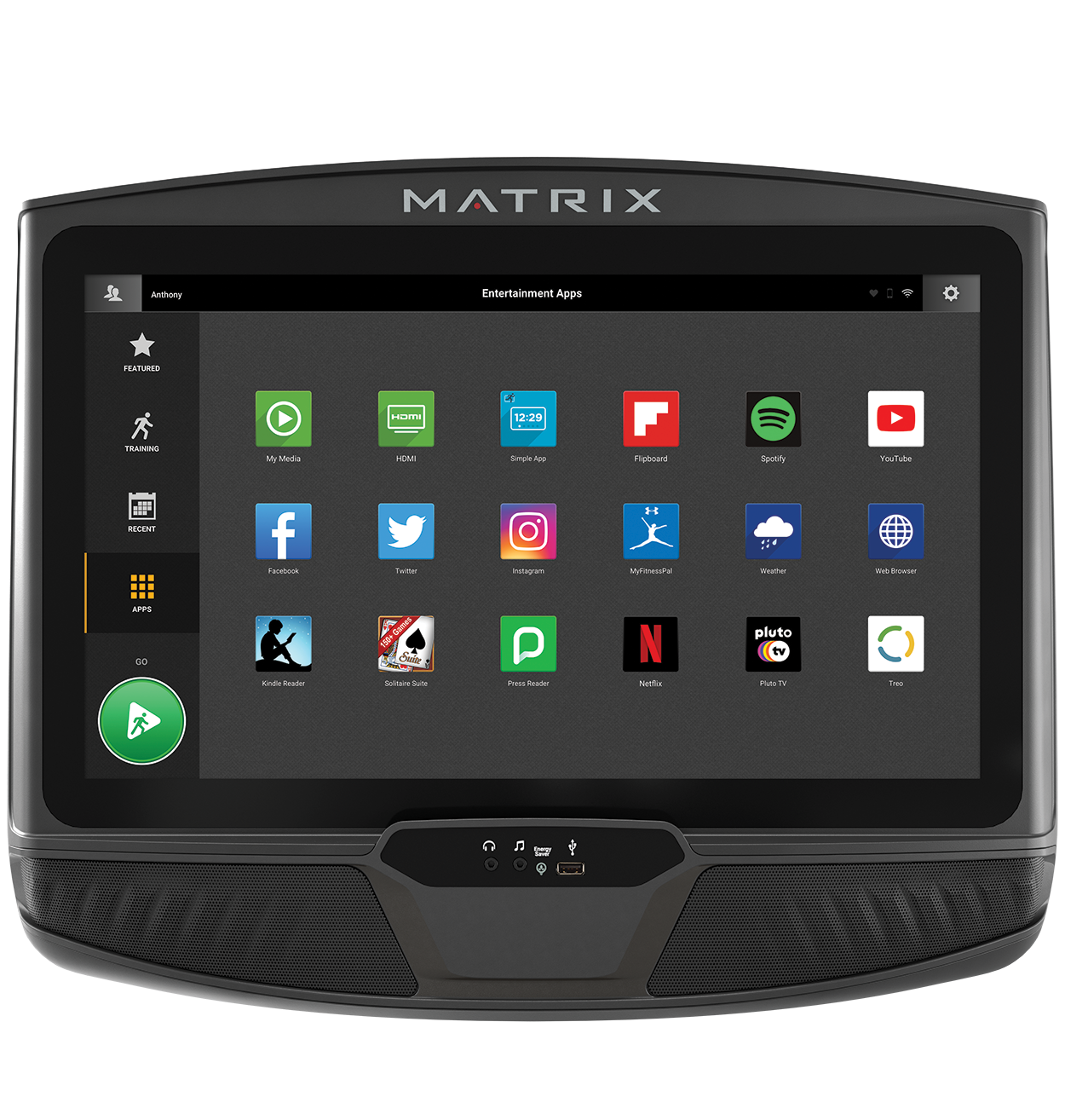 Matrix U50-XUR UPRIGHT BIKE