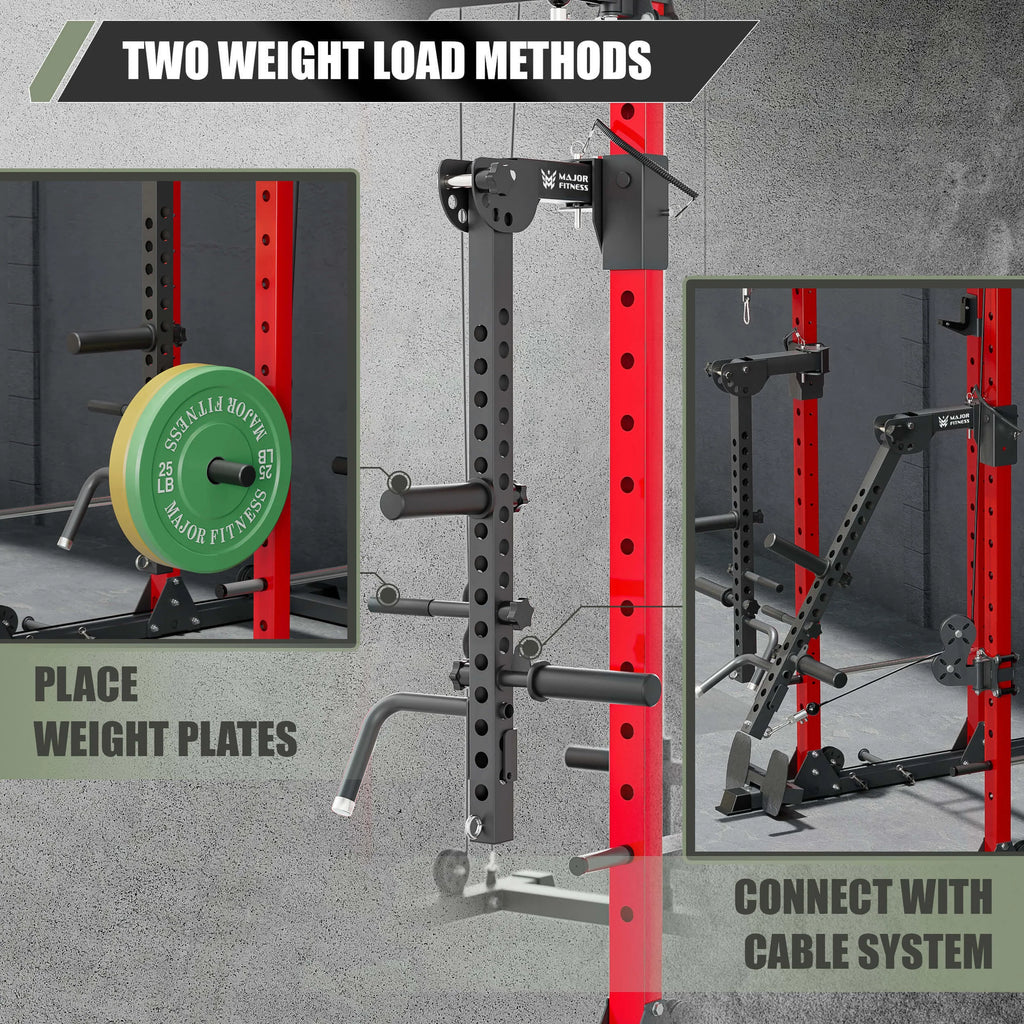 Major Fitness LA57 2×3′′ Lever Arms Black