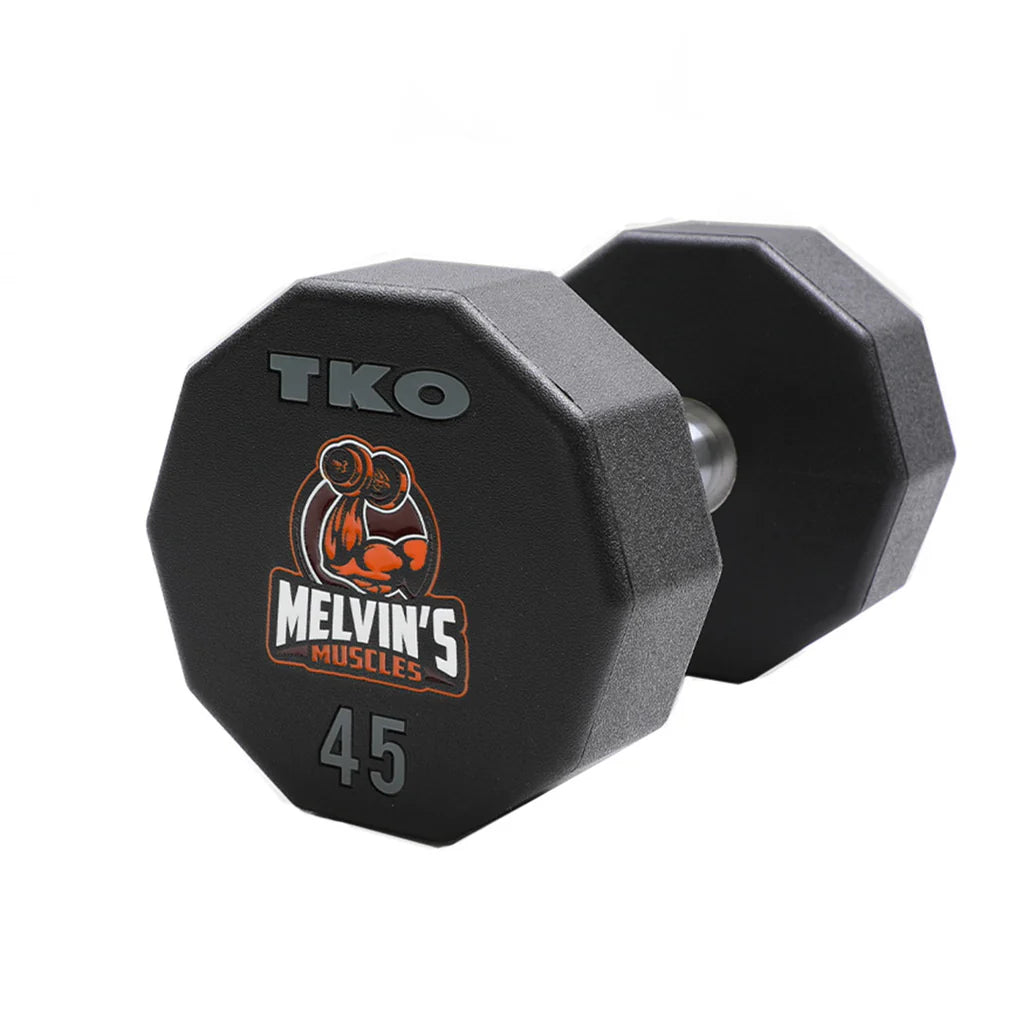 TKO C830TU Custom Ten-Sided Urethane Dumbbells