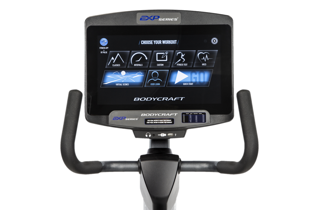 BODYCRAFT R1100 Recumbent Bike w/16" Touch Screen