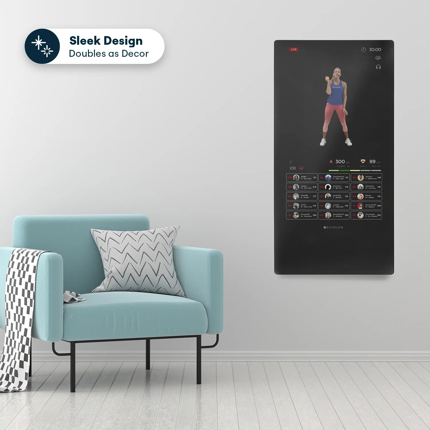 Echelon Reflect Touch 50" Touchscreen