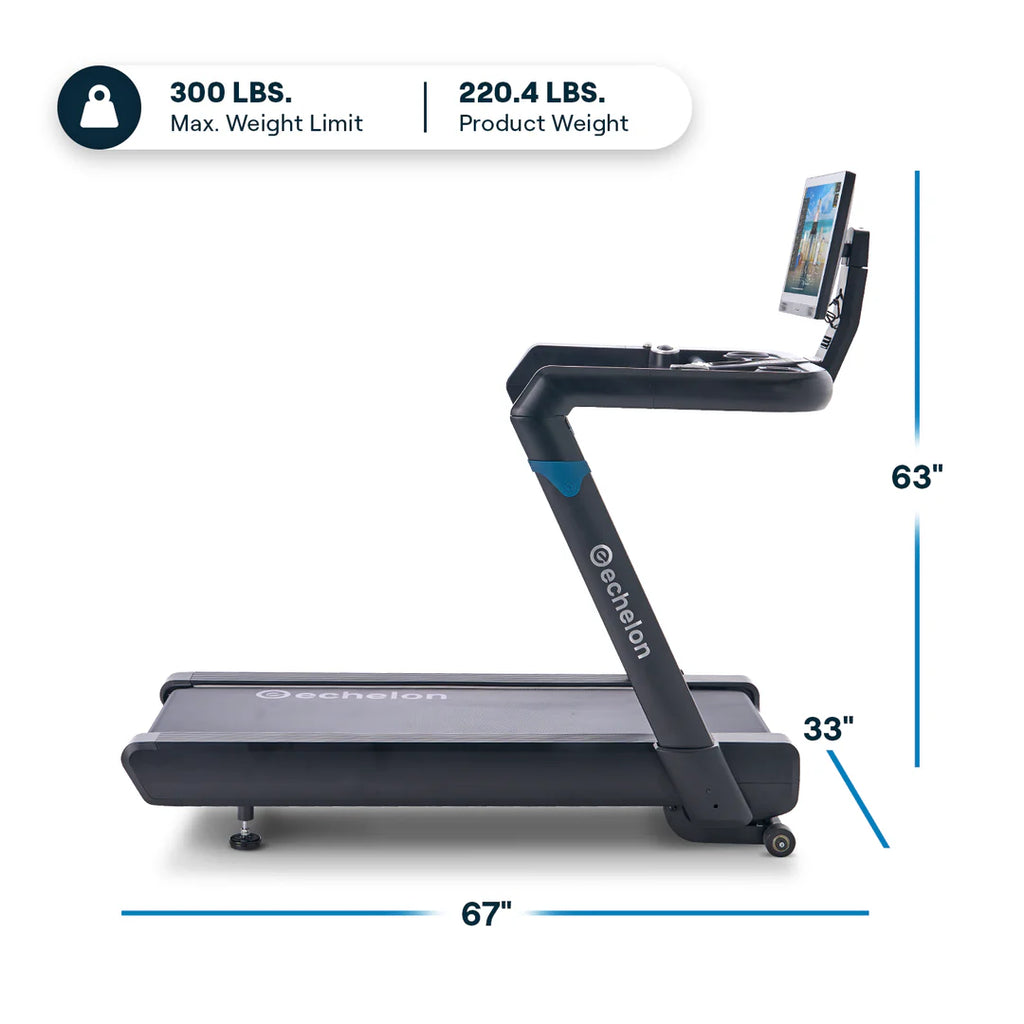 Echelon Stride 8S Treadmill 22" Touchscreen