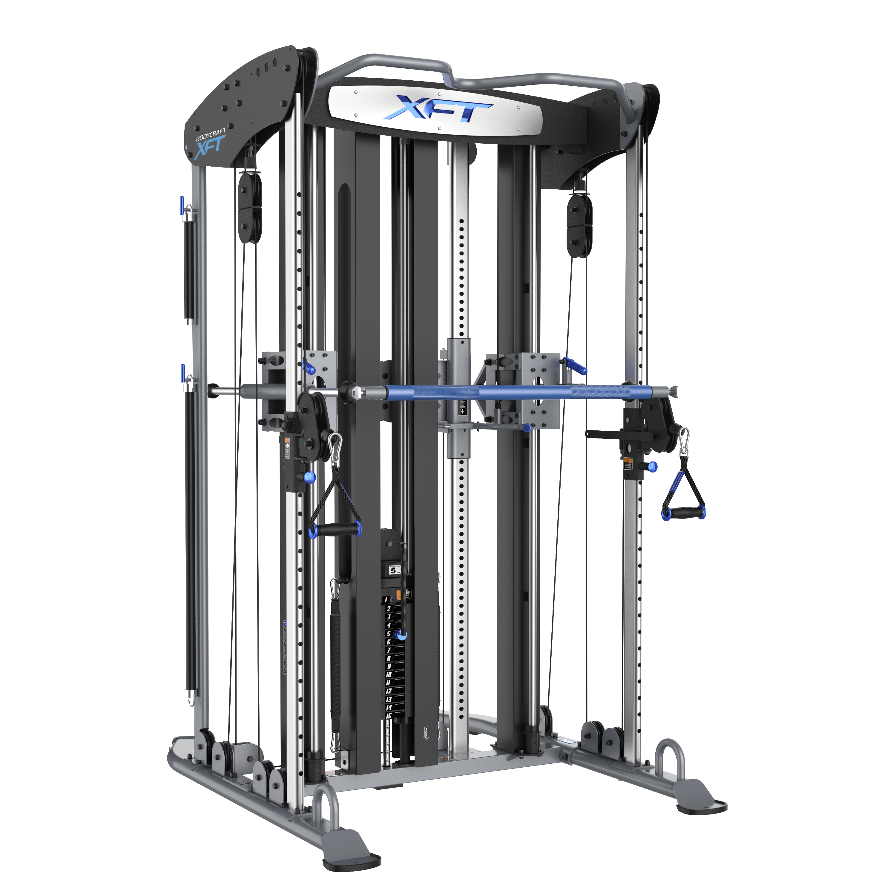 BODYCRAFT XFTBench F711 Leg Ext/Curl & F711CK