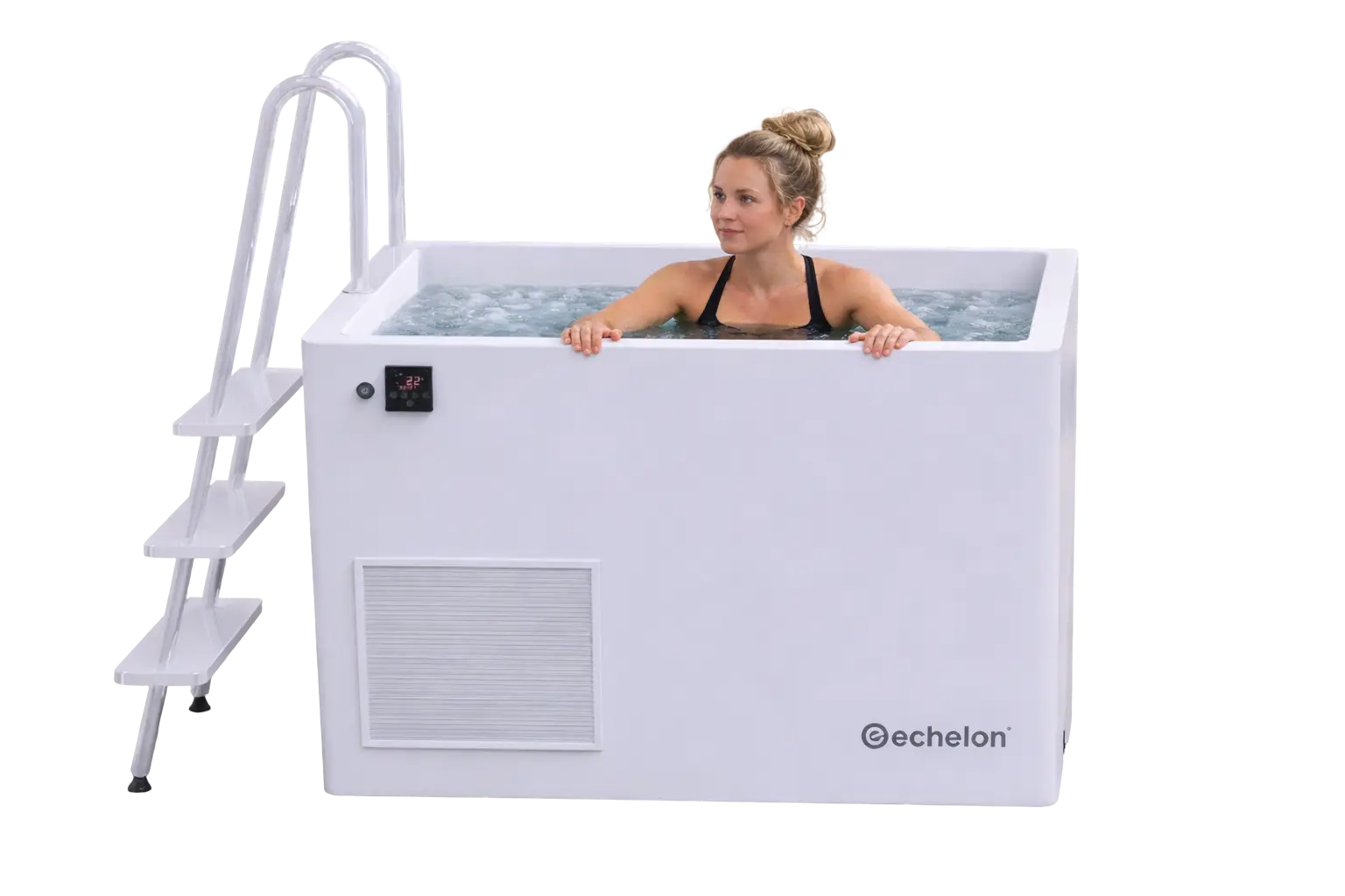 Echelon Recovery Step-In Tub w/ Ladder All-In-One / Acrylic (White)