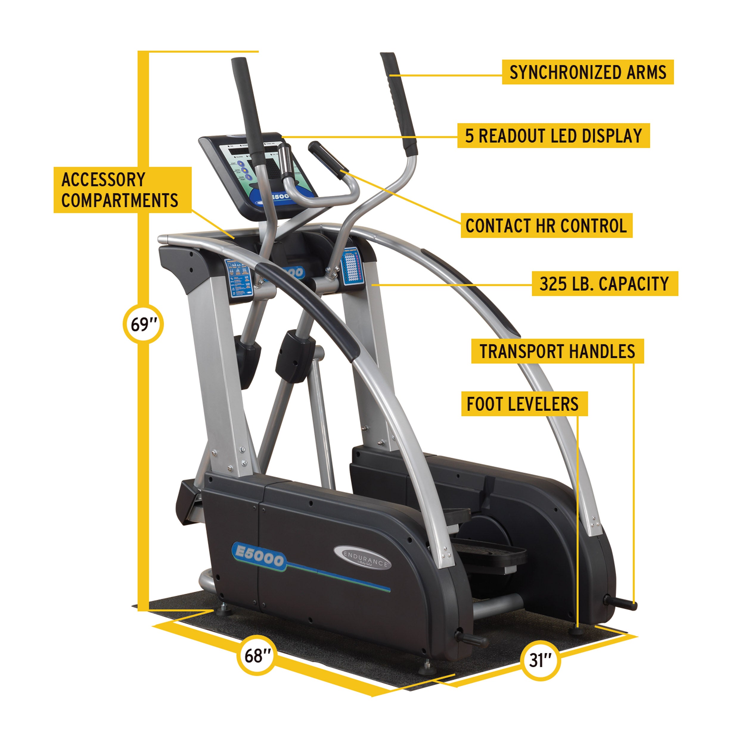 Body Solid E5000 Elliptical