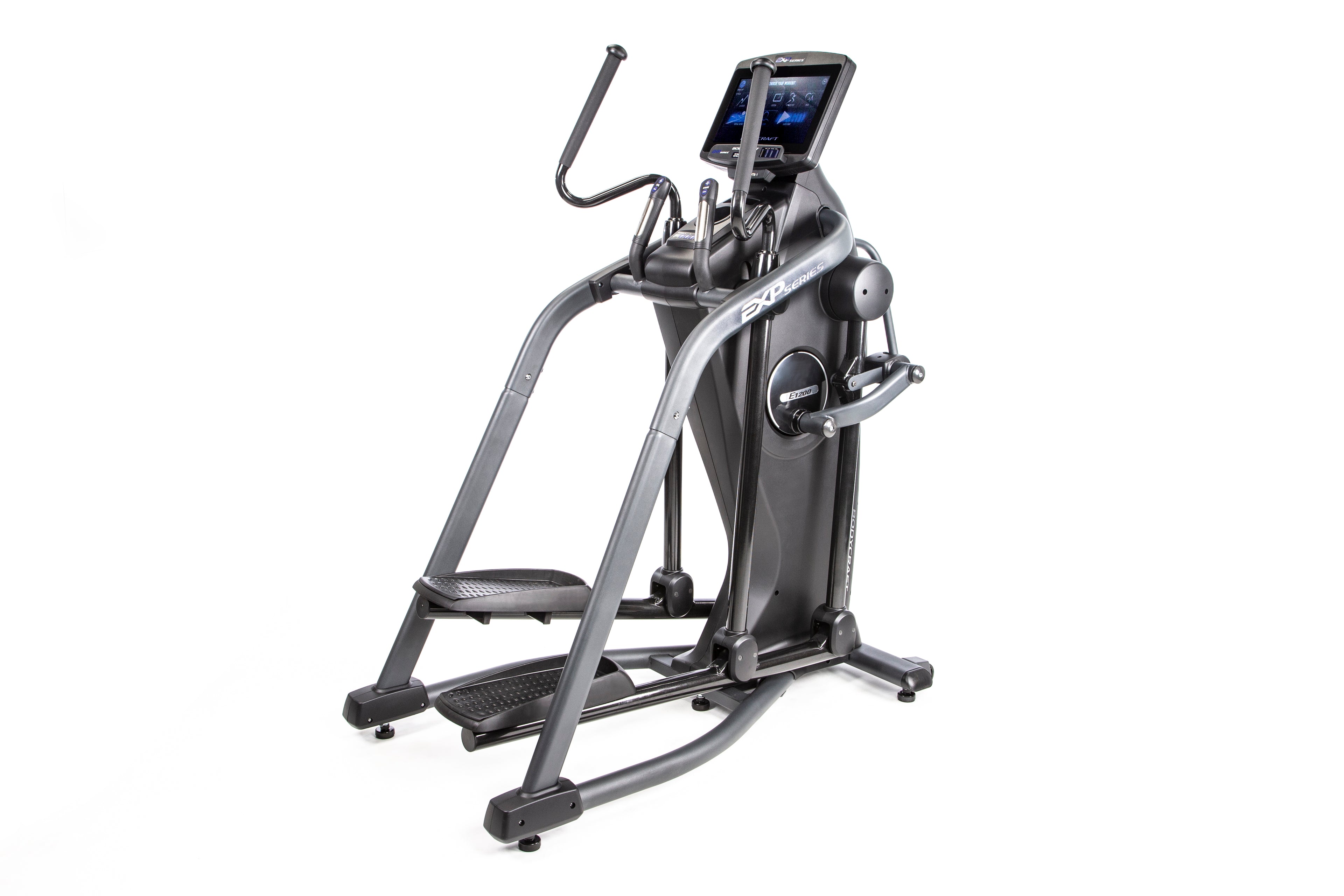 BODYCRAFT E 1200 Suspended Adjustable Stride Elliptical w/16" Touch Screen