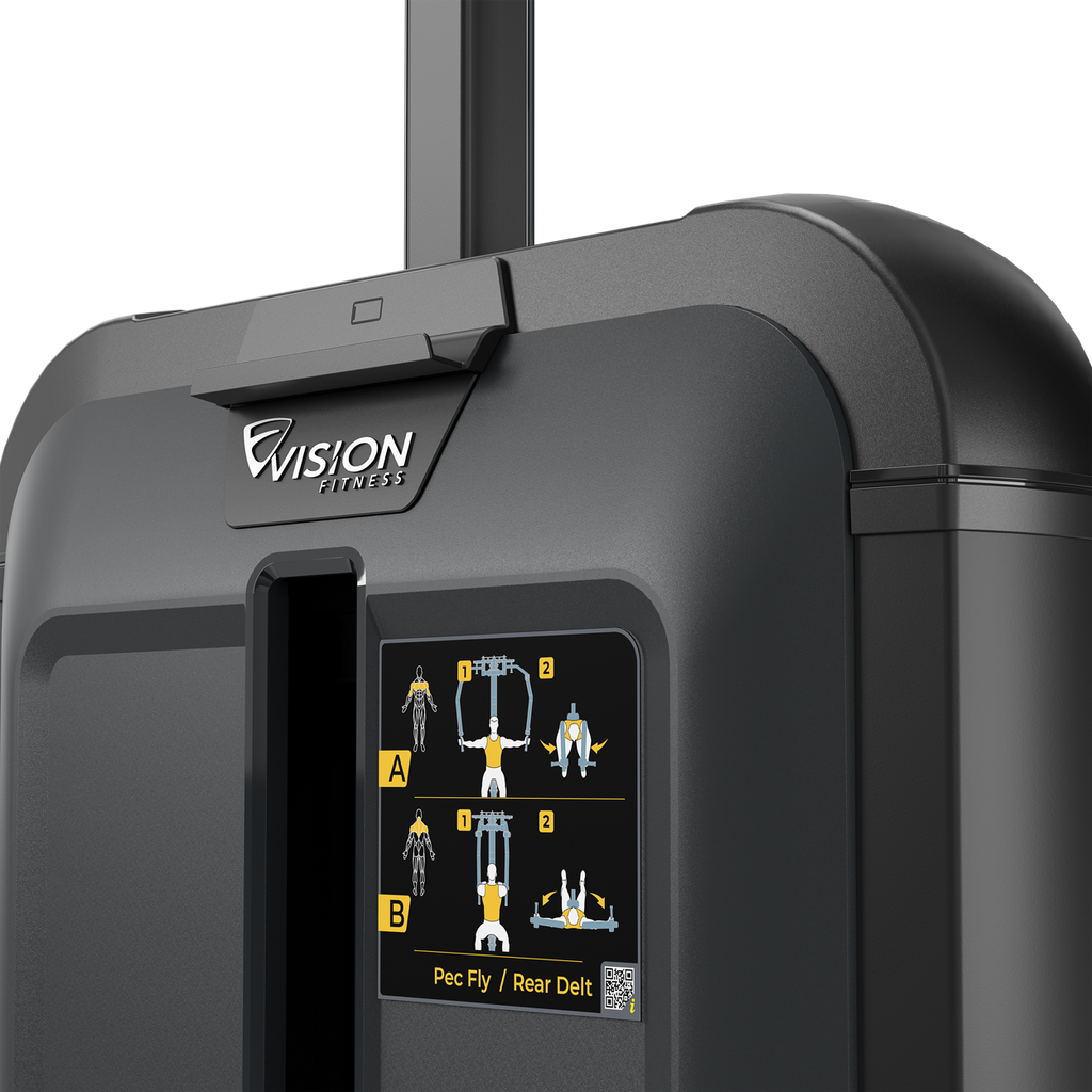 Vision V-KEY-SL-221-K1 Pec Fly / Rear Delt (INCREMENTAL WEIGHT NOT AVAILABLE)