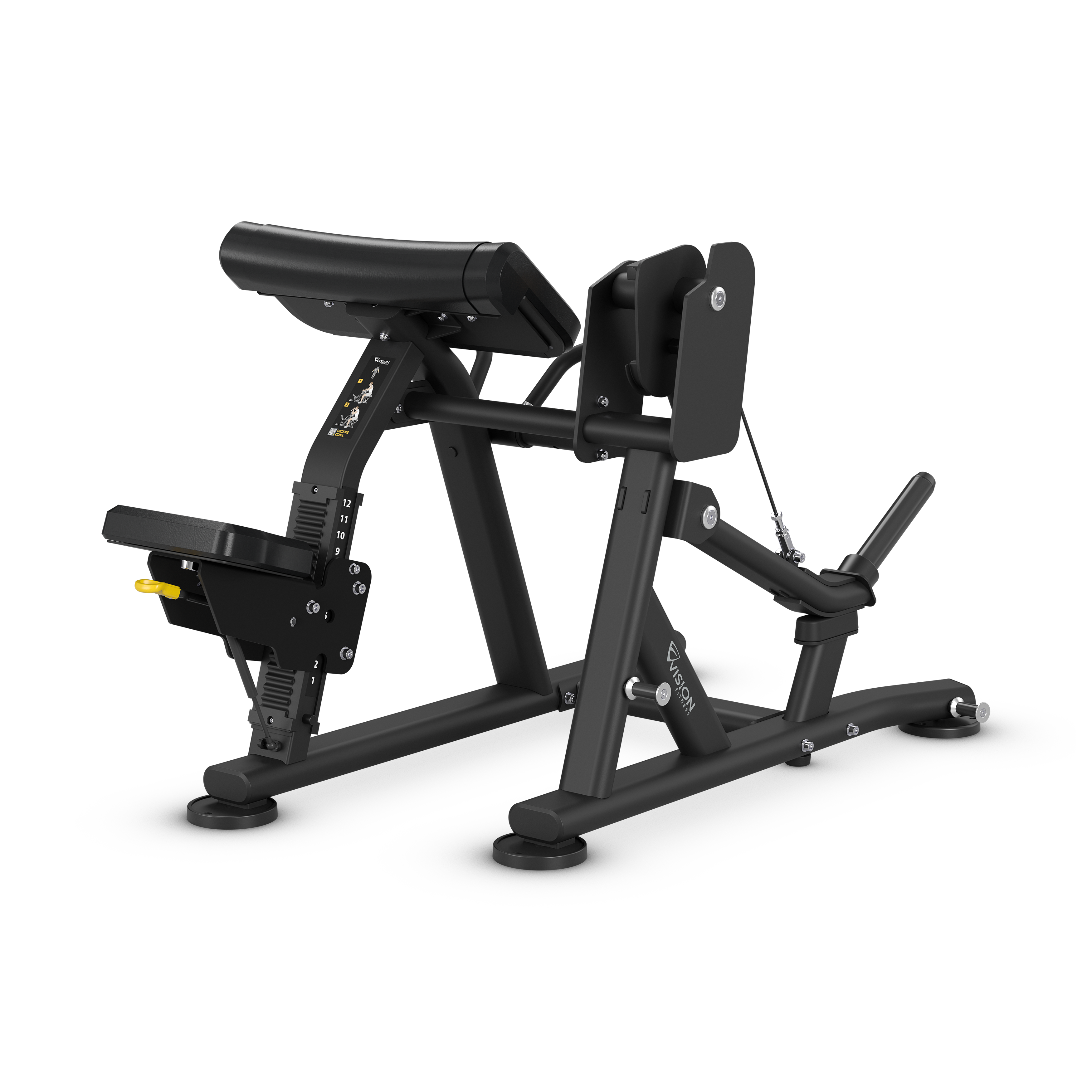 Vision VST700-PL40 Biceps Curl