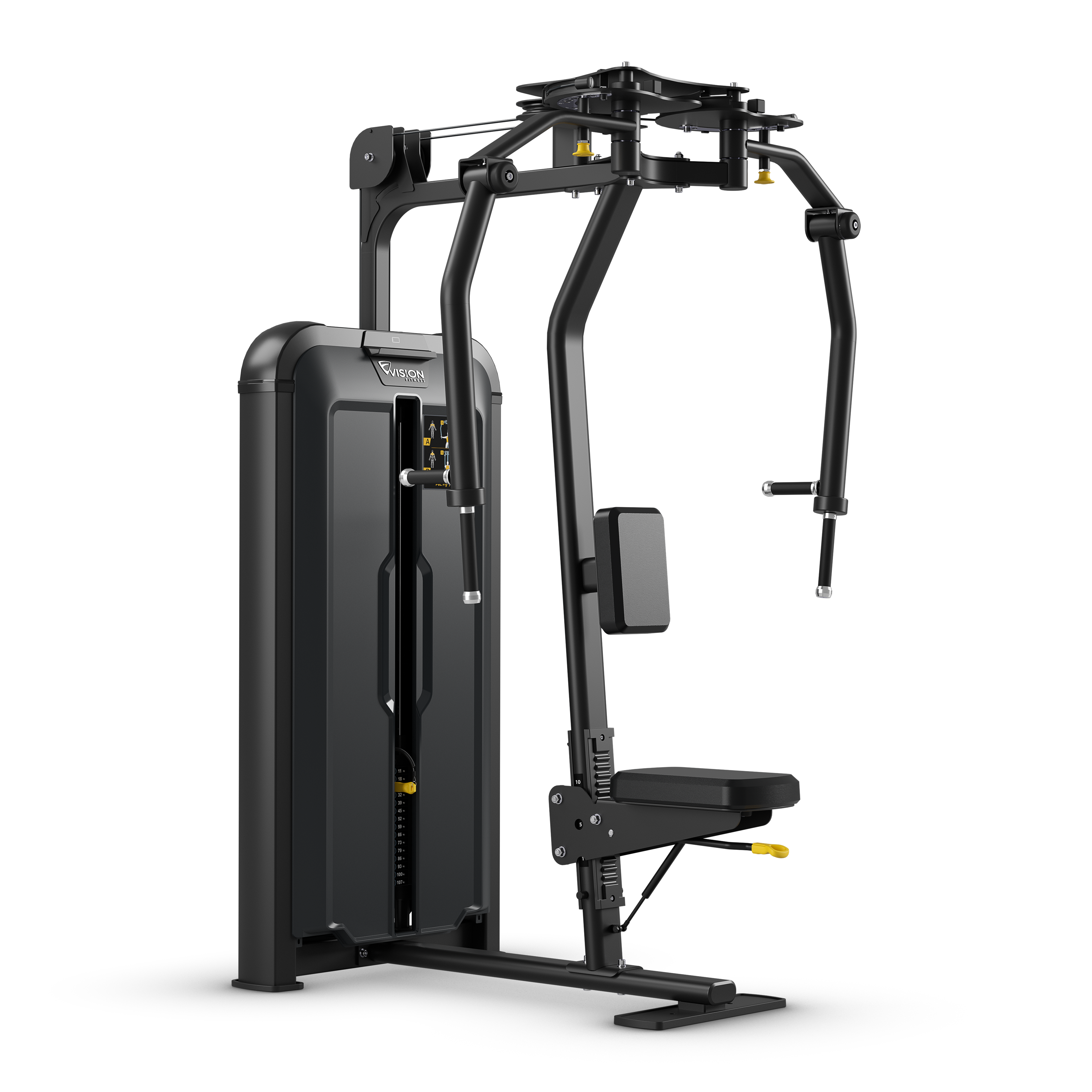 Vision V-KEY-SL-221-K1 Pec Fly / Rear Delt (INCREMENTAL WEIGHT NOT AVAILABLE)