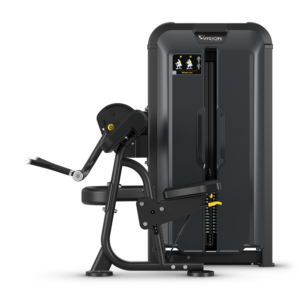Vision V-KEY-SL-40-K1 Biceps Curl with IW