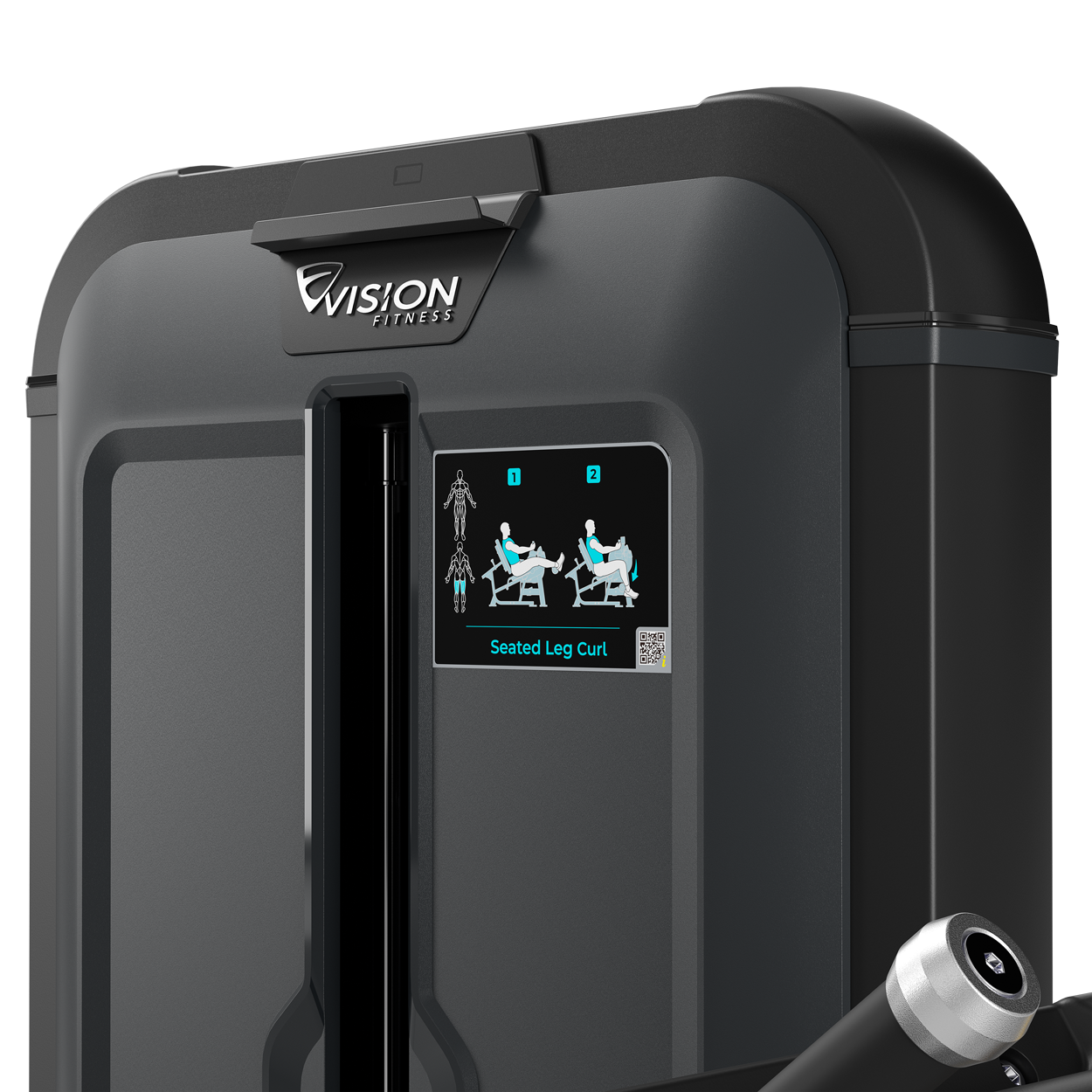 Vision V-KEY-SL-72-K1 Seated Leg Curl with IW