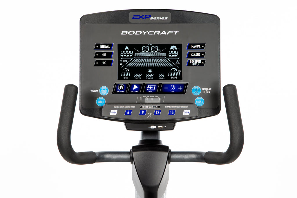 BODYCRAFT R1100 Recumbent Bike w/9" LCD