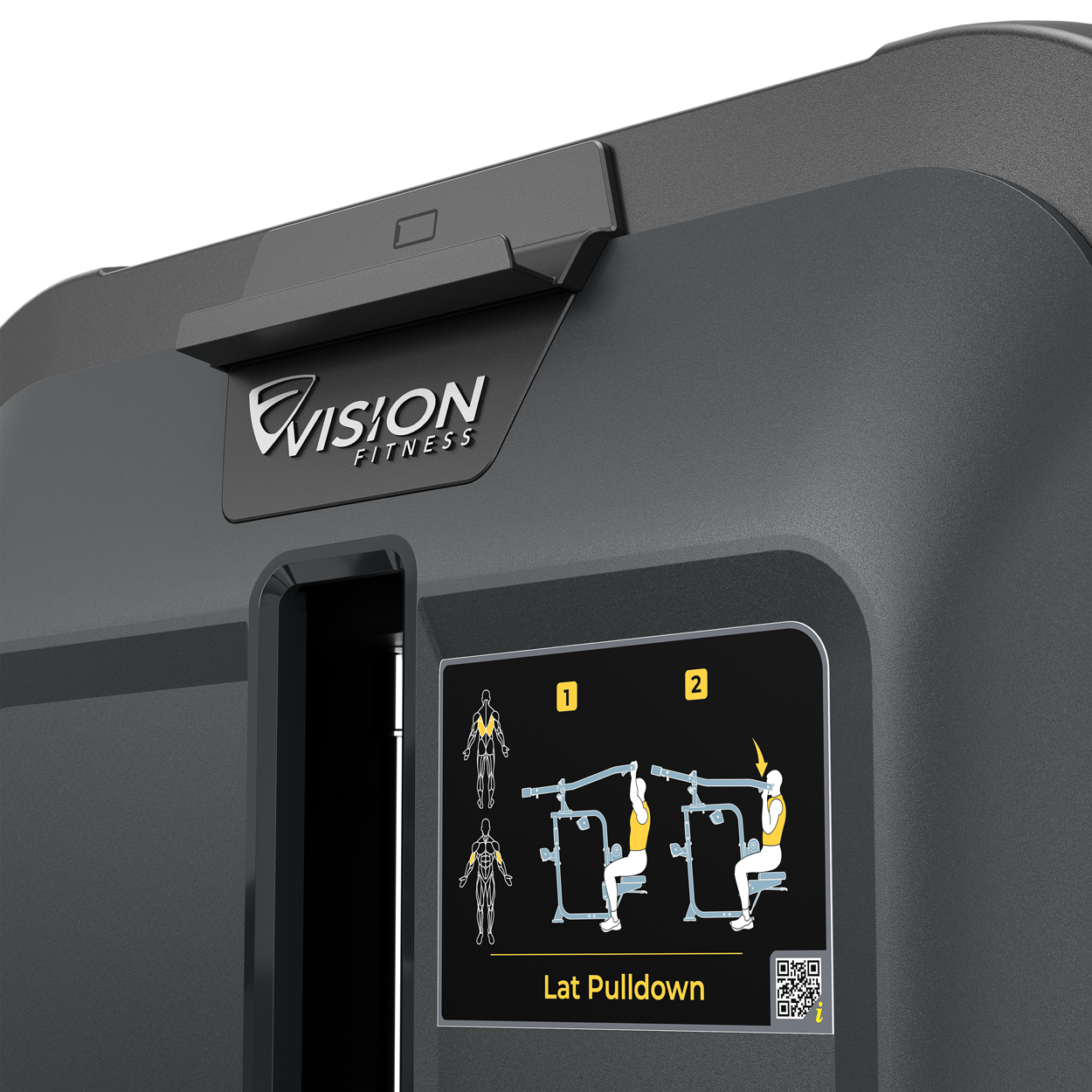 Vision V-KEY-SL-33-K1 Diverging Lat Pulldown with IW