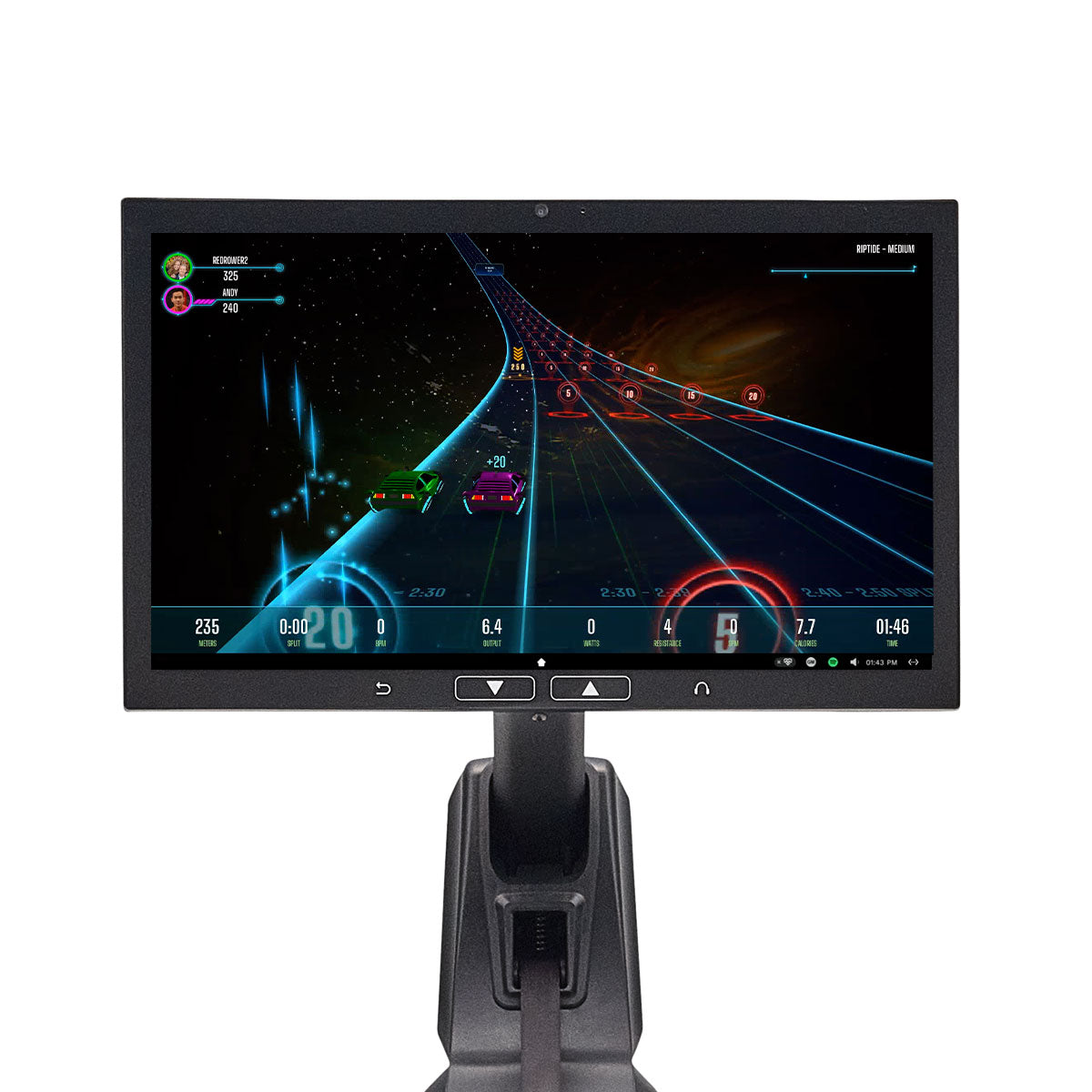 Aviron Strong Rower w/ 22" HD Touchscreen*