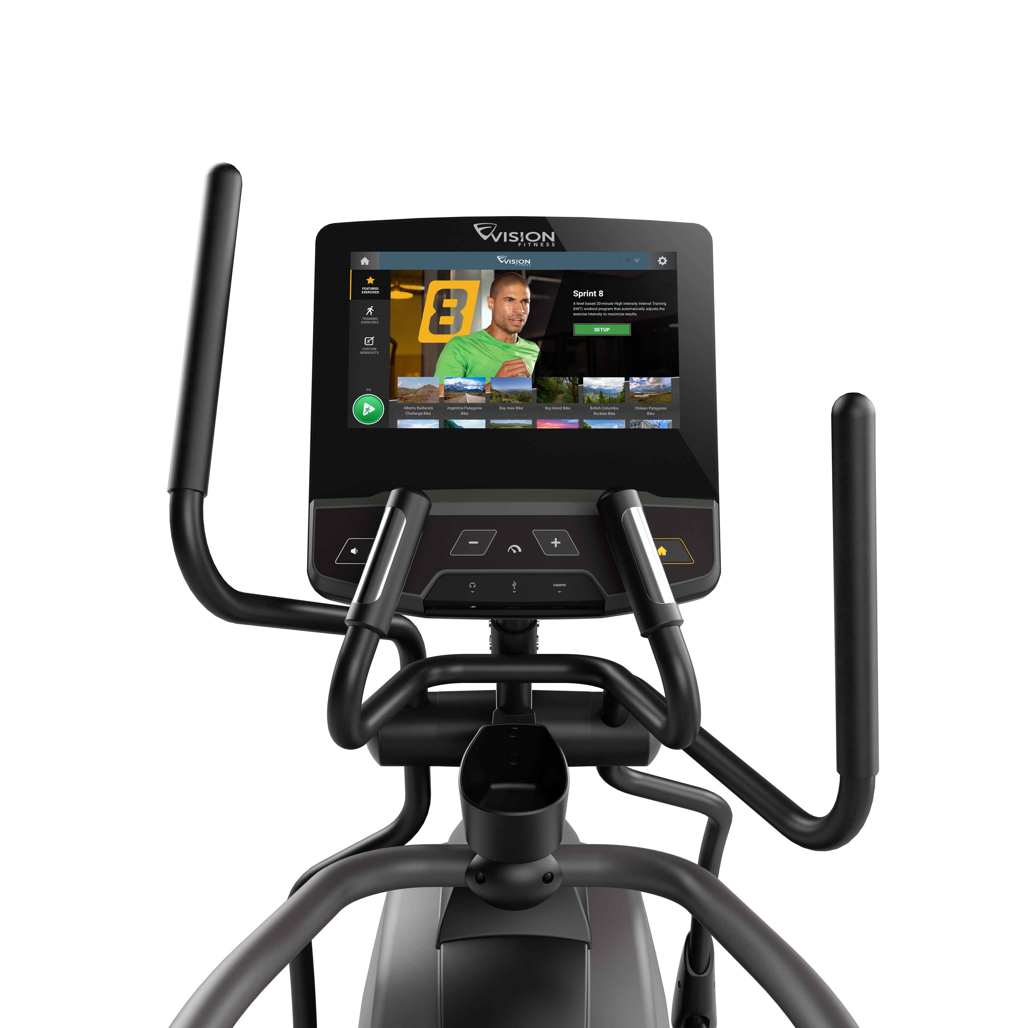 Vision SUR600E Suspension Elliptical 16" HD Console