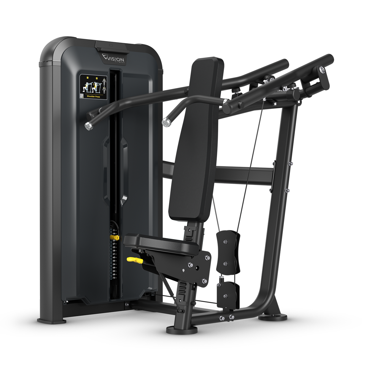 Vision V-KEY-SL-23-K1 Converging Shoulder Press with IW + CB
