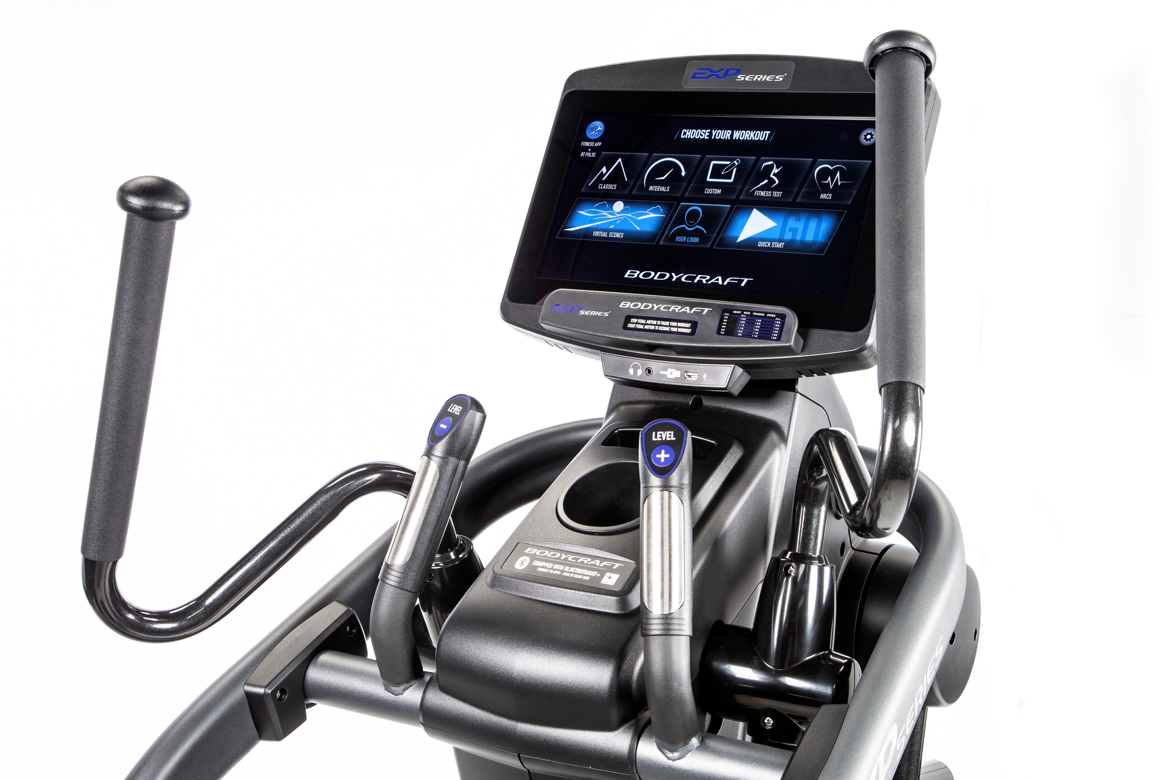 BODYCRAFT E1000-X16TS Suspended Elliptical w/16" Touch Screen