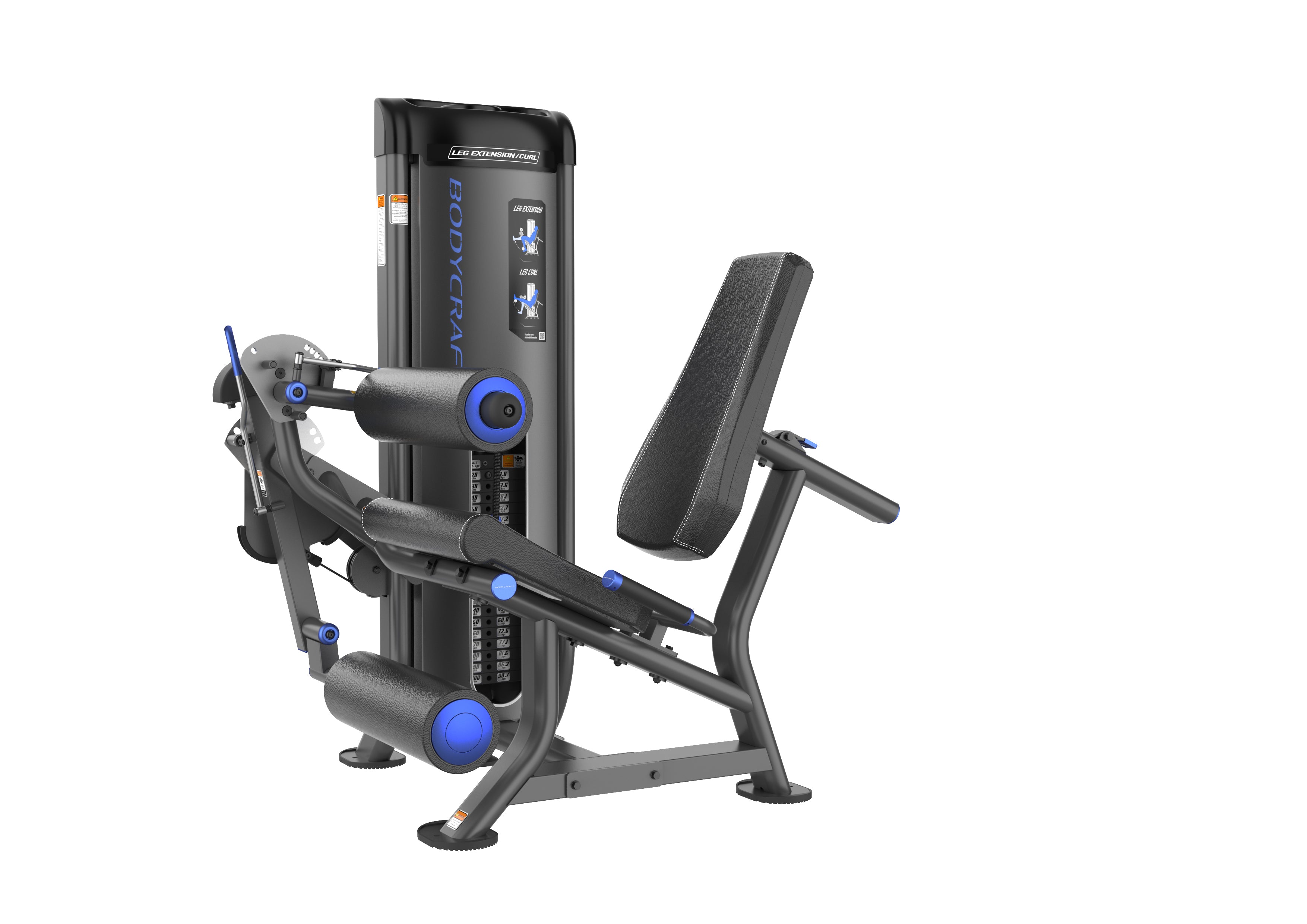 BODYCRAFT Seated Leg Ext / Leg Curl DEC-200