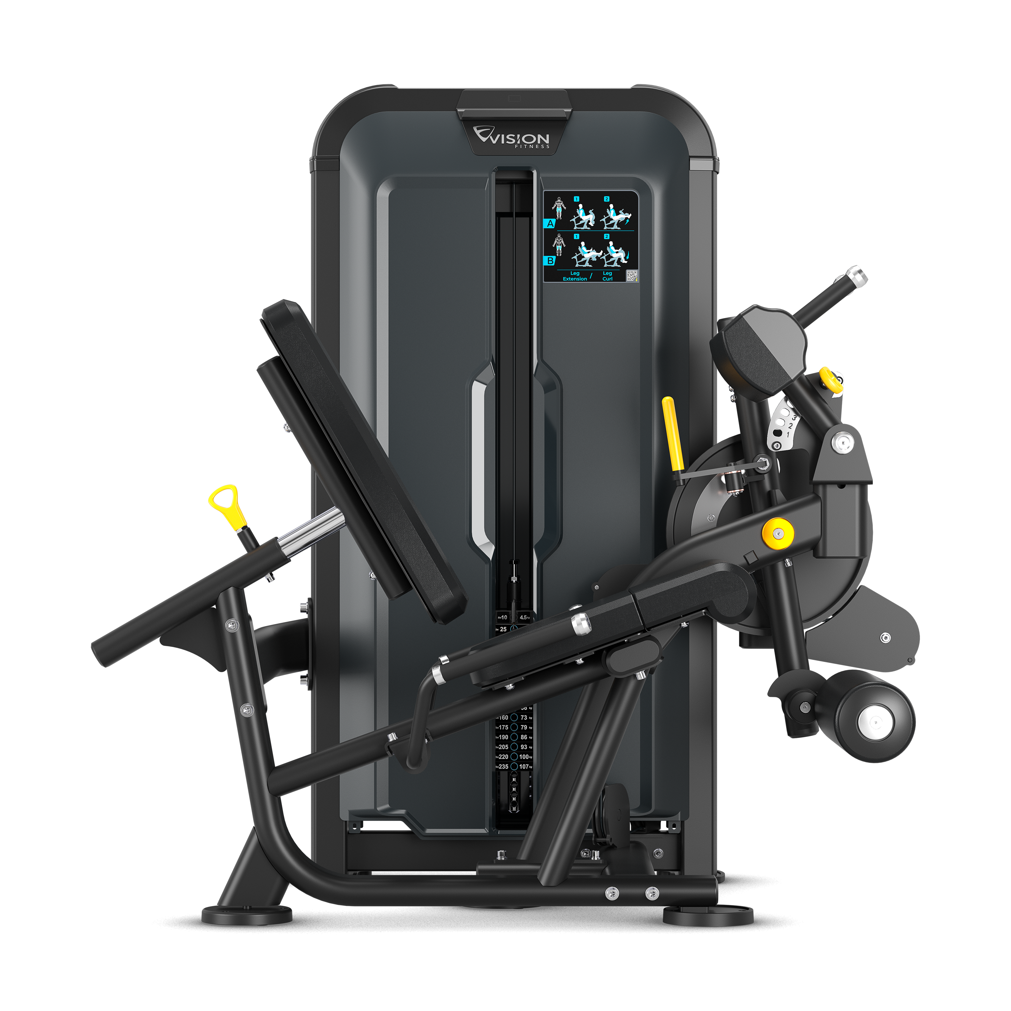 Vision V-KEY-SL-711-K1 Leg Extension / Leg Curl with IW