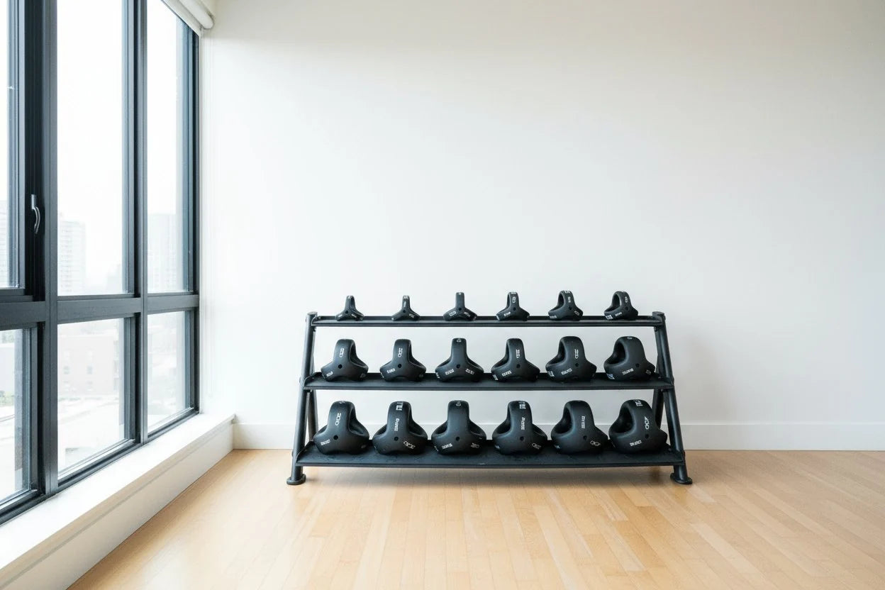 RUULE Orbital Multifunctional Dumbbells – Dumbbell Pairs w/ Stand (NEW)