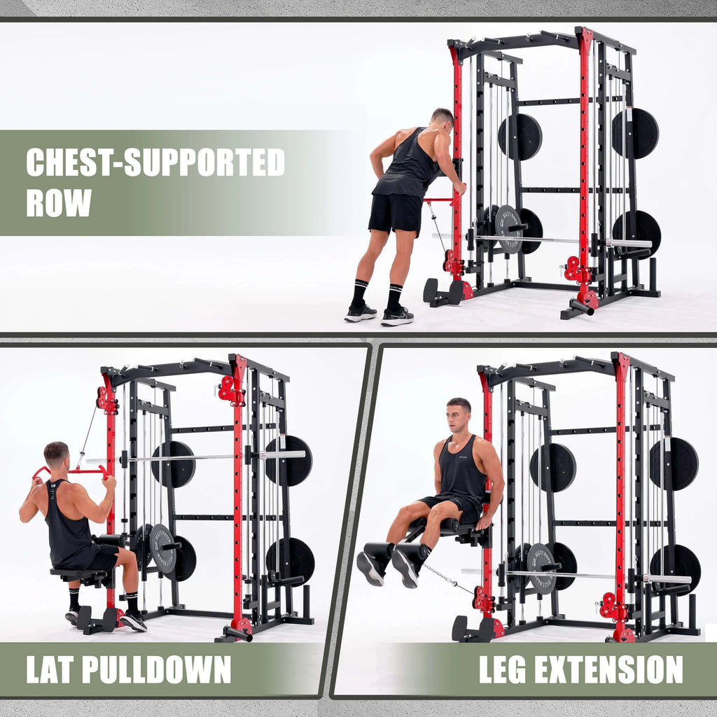 Major Fitness RMLE57 2×3′′ Rack Mounted Leg Extension Black
