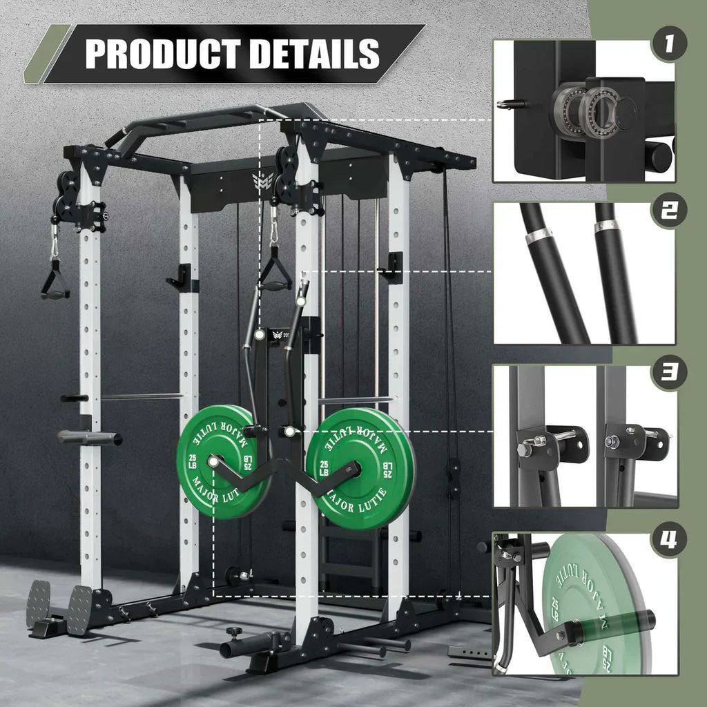 Major Fitness SLRA57 2×3′′ Shoulder Lateral Raise Attachment Black