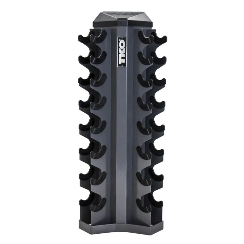 TKO 826VDR8-SM 8 Pair Vertical Dumbbell Rack