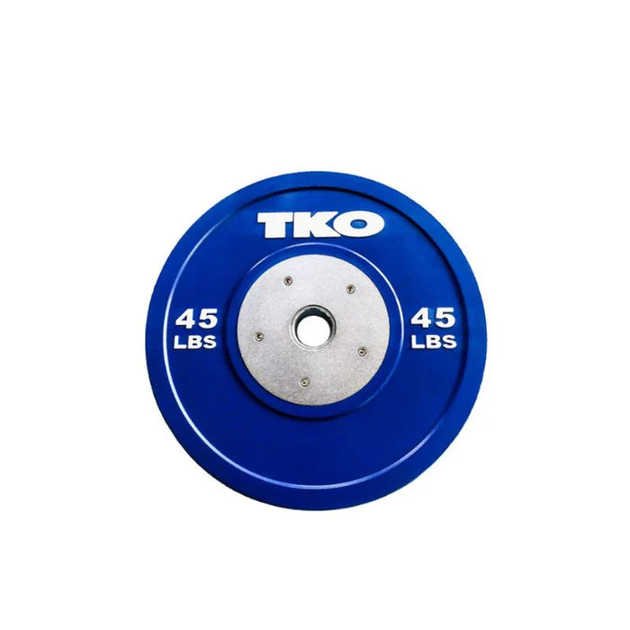 TKO 802CCBP-BL-45lb Competition Bumper Plate