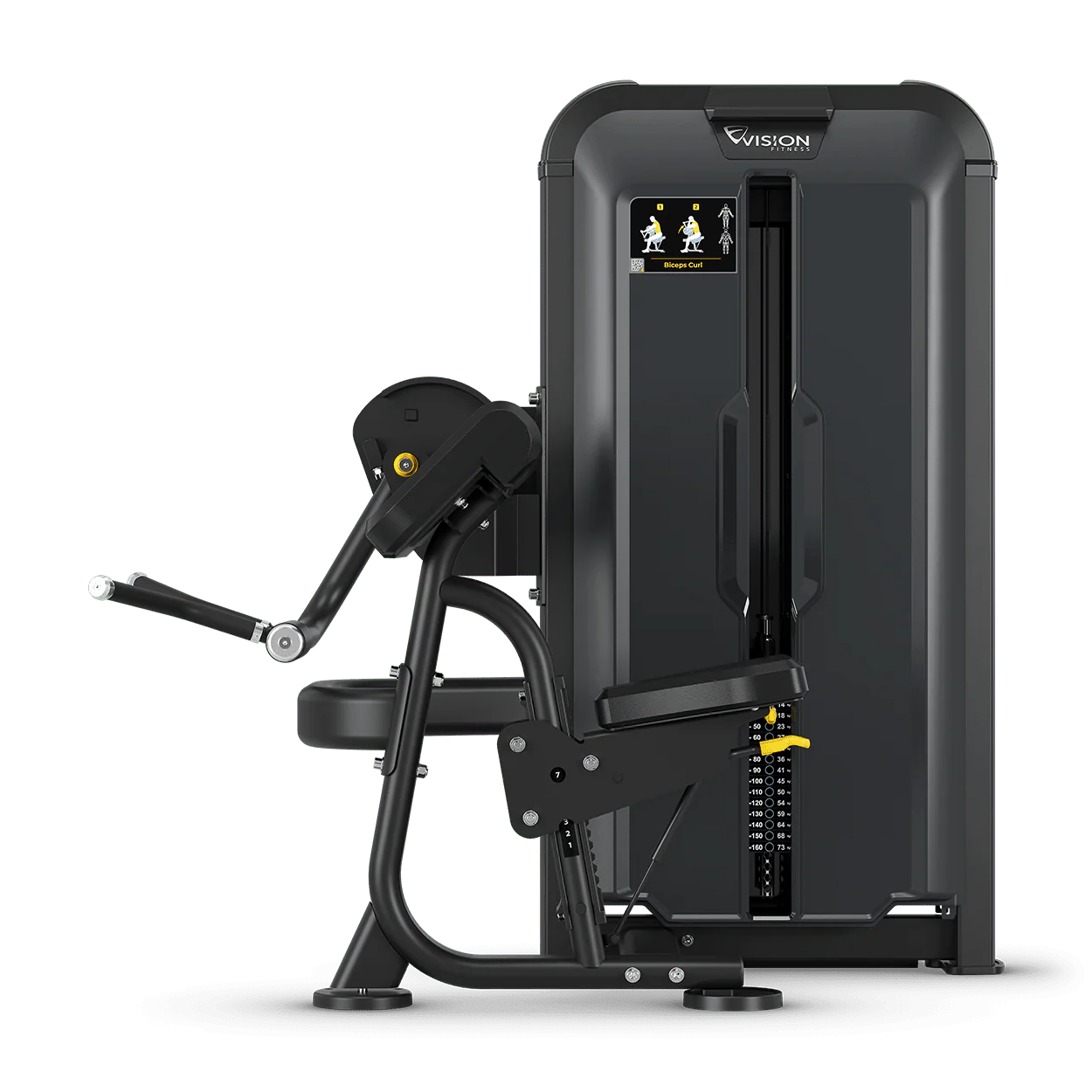 Vision V-KEY-SL-40-K2 Biceps Curl with IW + RC1